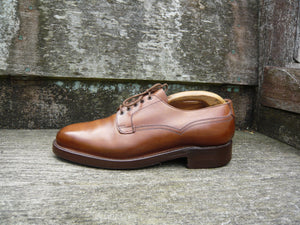 JOSEPH CHEANEY VINTAGE VELDTSCHOEN DERBY –  BROWN / TAN - UK 8 – NEATH – EXCELLENT CONDITION