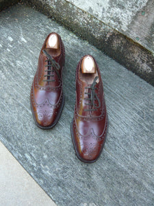 CHURCH’S VINTAGE BROGUES – BROWN - UK 8.5 – CHETWYND – EXCELLENT CONDITION