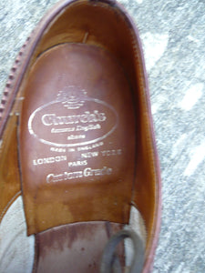 CHURCH’S VINTAGE BROGUES – BROWN - UK 8.5 – CHETWYND – EXCELLENT CONDITION