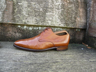 JOSEPH CHEANEY DERBY SHOES – BROWN / TAN - UK 7.5 – MARTIN – VERY GOOD CONDITION