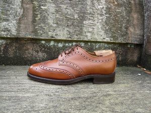 JOSEPH CHEANEY VINTAGE BROGUES – BROWN / TAN - UK 7 – KENNET – SUPERB CONDITION