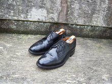 Load image into Gallery viewer, JOSEPH CHEANEY BROGUES – BLACK - UK 8 – SOMERTON – VERY GOOD CONDITION
