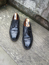 Load image into Gallery viewer, JOSEPH CHEANEY BROGUES – BLACK - UK 8 – SOMERTON – VERY GOOD CONDITION
