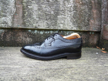 Load image into Gallery viewer, JOSEPH CHEANEY BROGUES – BLACK - UK 8 – SOMERTON – VERY GOOD CONDITION
