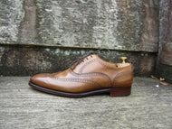 JOSEPH CHEANEY BROGUES – BROWN / TAN – UK 8 – EDINBURGH – EXCELLENT CONDITION