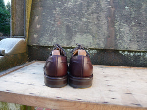 CHURCH’S VELDTSCHOEN DERBY SHOES – BROWN –  UK 8 – GLENSHEE – SUPERB CONDITION