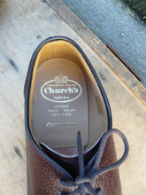 Load image into Gallery viewer, CHURCH’S VELDTSCHOEN DERBY SHOES – BROWN –  UK 8 – GLENSHEE – SUPERB CONDITION
