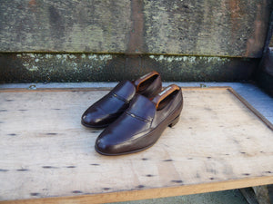 JOSEPH CHEANEY VINTAGE LOAFERS – BROWN – UK 8 – SEVILLE – SUPERB CONDITION