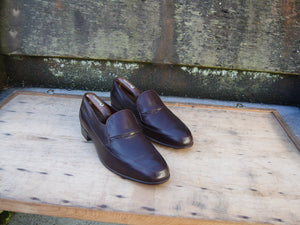 JOSEPH CHEANEY VINTAGE LOAFERS – BROWN – UK 8 – SEVILLE – SUPERB CONDITION