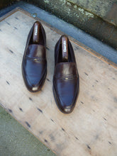 Load image into Gallery viewer, JOSEPH CHEANEY VINTAGE LOAFERS – BROWN – UK 8 – SEVILLE – SUPERB CONDITION
