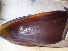 Load image into Gallery viewer, JOSEPH CHEANEY VINTAGE LOAFERS – BROWN – UK 8 – SEVILLE – SUPERB CONDITION
