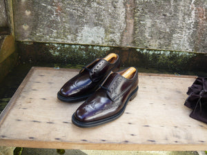 CHURCH’S BROGUES – BROWN / BURGUNDY – GRAFTON – UK 9.5 – UNWORN CONDITION