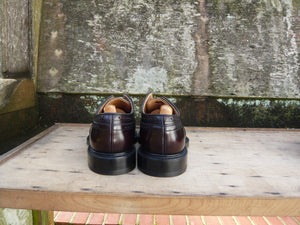 CHURCH’S BROGUES – BROWN / BURGUNDY – GRAFTON – UK 9.5 – UNWORN CONDITION