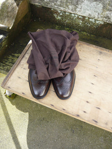 CHURCH’S BROGUES – BROWN – UK 12 – CHETWYND – UNWORN CONDITION